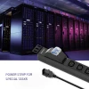 Qoltec power strip for RACK 19" with CB 1U 10A PDU 8xIEC C13 2m