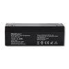 Qoltec AGM battery 12V 2.3Ah Maintenance-free Efficient LongLife for UPS, scale, cash register