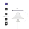 Qoltec Wi-Fi 2.4/2.5GHz omnidirectional antenna 5dBi Indoor