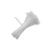 Qoltec Reusable Self-locking cable tie 7.2*300 mm Nylon UV White