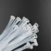Qoltec Reusable Self-locking cable tie 7.2*300 mm Nylon UV White