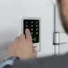 Qoltec Code lock MIMAS with RFID reader Code Card key fob Doorbell button IP68 EM