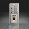 Qoltec Code lock OBERON with fingerprint reader RFID Code Card key fob Doorbell IP68 EM
