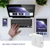 Qoltec Power charger GaN FAST 108W 5-20V 3- 4.7A USB C Laptop Smartfon White