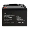Qoltec AGM battery 12V 80Ah 23.5kg Maintenance-free Strong LongLife for UPS, RV, boat, heater