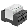 Qoltec AC surge protector arrester 4P 420V T2 C