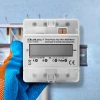 Qoltec Three phase electronic energy consumption meter 400V LCD 4P DIN rail