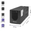 Qoltec Uninterruptible Power Supply UPS Line Interactive Monolith 1500VA 900W
