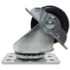 Qoltec Castors with brake for racks 19'' 4pcs.