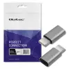 Qoltec Adapter USB-C 3.1 Micro USB 2.0 MHL Aluminium