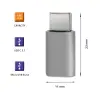 Qoltec Adapter USB-C 3.1 Micro USB 2.0 MHL Aluminium