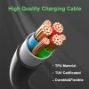 Qoltec EV Cable Type 2 for car charging 400V 22kW 32A 5m