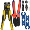 Qoltec Solar tool kit compatible with MC4 connectors Crimping tool + Auto wire stripper