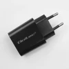 Qoltec Super Quick PD charger USB-C 20W 5-12V 1.67-3A Black