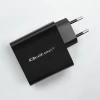 Qoltec Super Quick PD Charger 1xUSB-C 1xUSB 65W 5-20V 1.5-3.25A Laptop Smartfon Black
