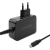 Qoltec GaN POWER PRO charger 1xUSB-C 30W 5-20V 1.5-3A Black