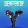 Qoltec barcode reader scanner 1D EAN USB Black