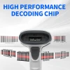 Qoltec barcode reader scanner 1D CCD matrix USB White