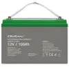 Qoltec AGM battery 12V 100Ah 28.1kg Maintenance-free Strong LongLife for UPS, RV, boat, heater