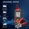 Qoltec LCD digital battery tester 12V 24V 3Ah-200Ah