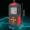Qoltec LCD digital battery tester 12V 24V 3Ah-200Ah