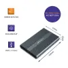 Qoltec Enclosure for drive M.2 SSD SATA NVMe USB-C DUAL 2 x 2TB