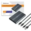 Qoltec Enclosure for drive M.2 SSD SATA NVMe USB-C DUAL 2 x 2TB