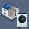 Qoltec Hybrid Solar Inverter Off-Grid 6kVA 6kW 120A MPPT LCD Wi-Fi BMS Sinus