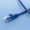 Qoltec Cable Patchcord UTP CAT6 2 x RJ-45 1m High speed Gold