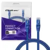 Qoltec Cable Patchcord UTP CAT6 2 x RJ-45 1m High speed Gold