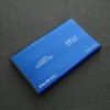 Qoltec Aluminium External Hard Drive Case HDD SSD 2.5'' SATA3 USB 3.0 Blue