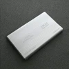 Qoltec Aluminium External Hard Drive Case HDD SSD 2.5'' SATA3 USB 3.0 Silver