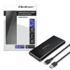 Qoltec Aluminium Enclosure M.2 SSD drive SATA NGFF USB 3.0 Super speed 5Gb/s 2TB Black