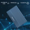 Qoltec Aluminium Enclosure SSD HDD 2.5'' drive SATA USB 3.0 Super speed 5Gb/s 2TB Blue