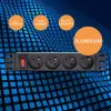 Qoltec Aluminium Power strip for RACK 10'' 1U 16A PDU 4xFRENCH 1.8m