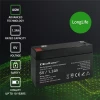 Qoltec AGM battery 6V 1.3Ah Maintenance-free Efficient LongLife for UPS, scale, cash register