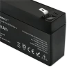 Qoltec AGM battery 6V 1.3Ah Maintenance-free Efficient LongLife for UPS, scale, cash register