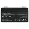 Qoltec AGM battery 6V 1.3Ah Maintenance-free Efficient LongLife for UPS, scale, cash register