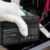 Qoltec AGM battery 6V 1.3Ah Maintenance-free Efficient LongLife for UPS, scale, cash register