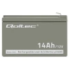Qoltec AGM battery 12V 14Ah Maintenance-free Efficient LongLife for UPS, security
