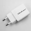 Qoltec GaN 20W charger 5-20V 1.5-3A 1 x USB-C PD 1x USB QC 3.0 White
