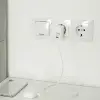 Qoltec GaN 35W charger 5-20V 1.5-3A 1 x USB-C PD 1x USB QC 3.0 White