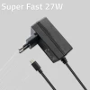 Qoltec Super FAST PD charger for Raspberry PI 5 USB-C 27W 5.1V 5A Black