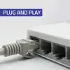 Qoltec Network SWITCH 8 x RJ45 port 1000Mbps Fast Ethernet LAN