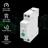 Qoltec Wi-fi DIN rail relay with electricity meter 63A TUYA SMART LIFE