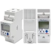 Qoltec Single phase electronic energy consumption meter for DIN rail 230 V LCD Wi-fi