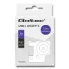 Qoltec Tape for DYMO D1 45013 12mm x 7m White / Black overprint