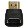 Qoltec HDMI adapter A male HDMI A female angle