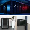 Qoltec 19" RACK cabinet 15U 600 x 855 x 600 Tempered doors Standing Feet + Casters Steel case Lock