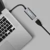 Qoltec Aluminium Adapter USB-C 3.1 MHL to HDMI 4K 60Hz 32AWG for Laptop Smartphone